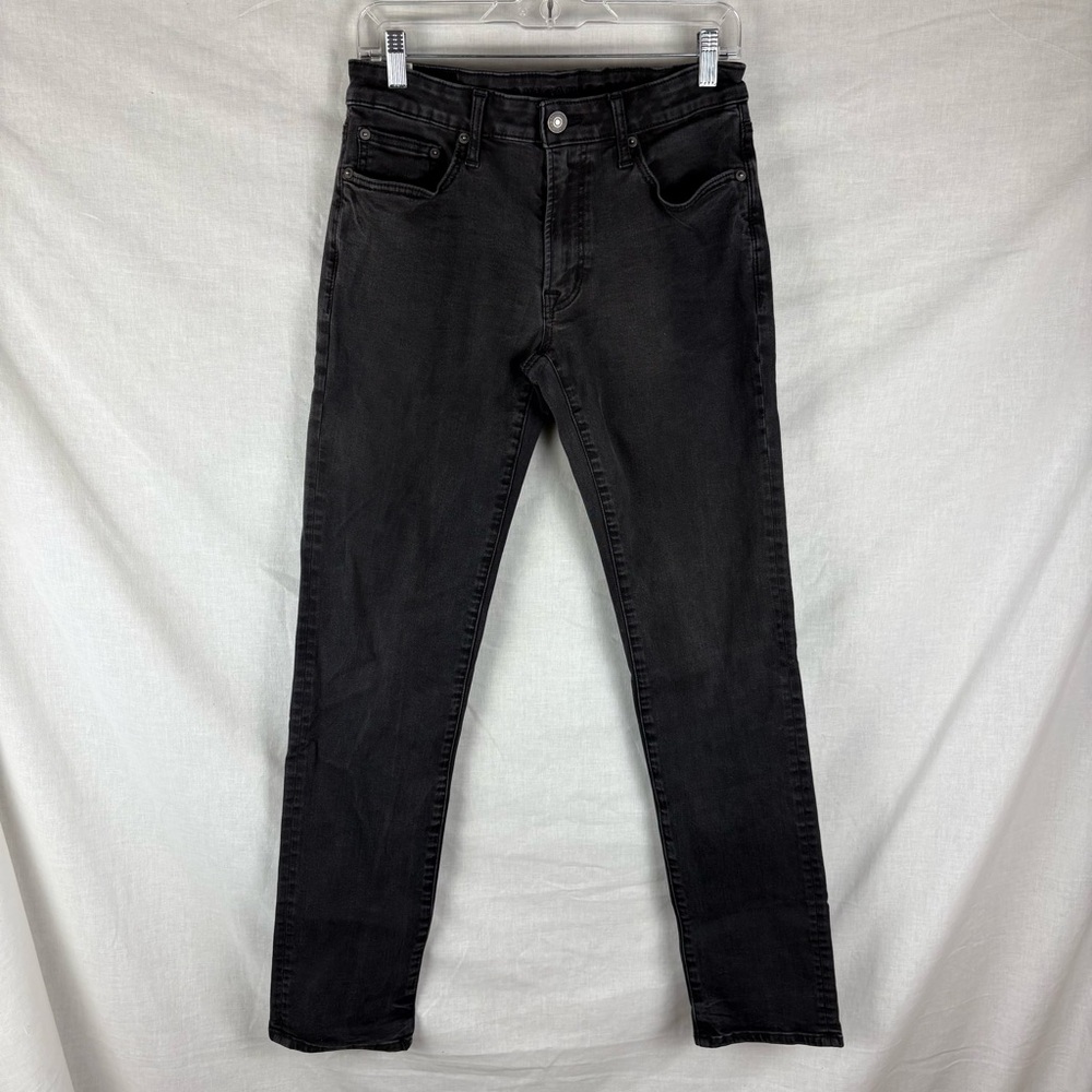American Eagle Men's Slim Straight Black Jeans 30x34